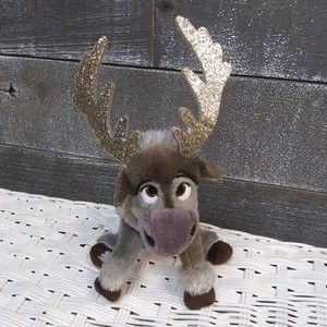 TY Beanie Baby Sparkle SVEN Disneys Frozen 8” Plush Reindeer Stuffed Animal 2021